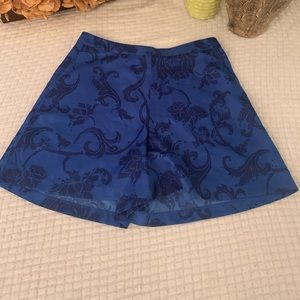 🤑 Banana Republic blue and black shorts size 8